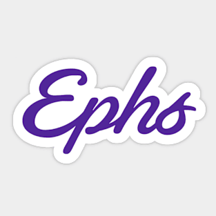 williams college ephs Sticker